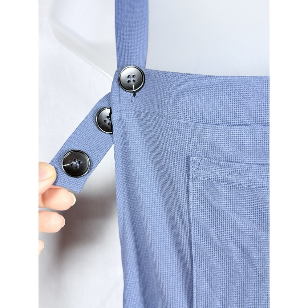 Halara Adjustable Strap Button Pockets Waffle Kni… - image 5